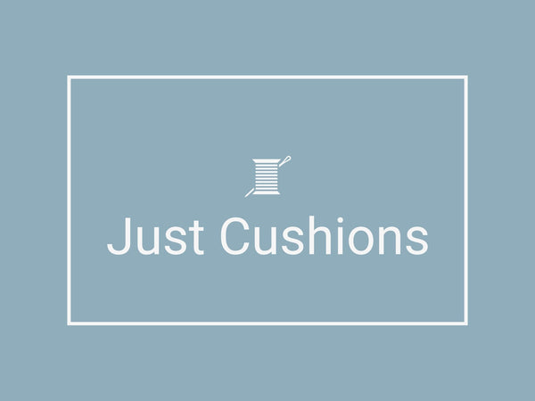 just cushions trademarked logo handmade cushions made in the uk