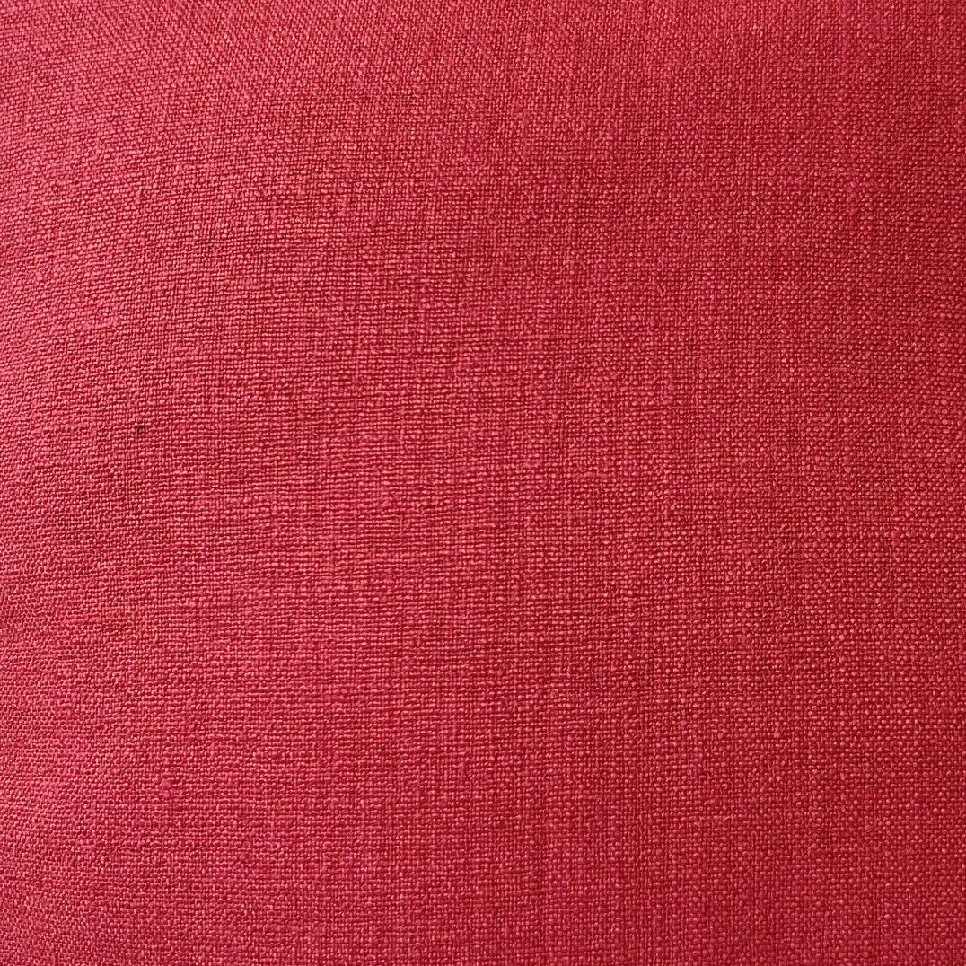 just cushions linen look cushion fabric sample luxurious and hardwearing linen look fabric red handmade cushions made in the uk