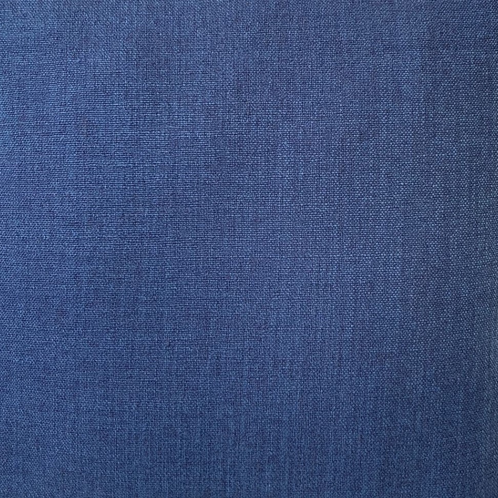 just cushions linen look cushion fabric sample luxurious and hardwearing linen look fabric blue handmade in the uk