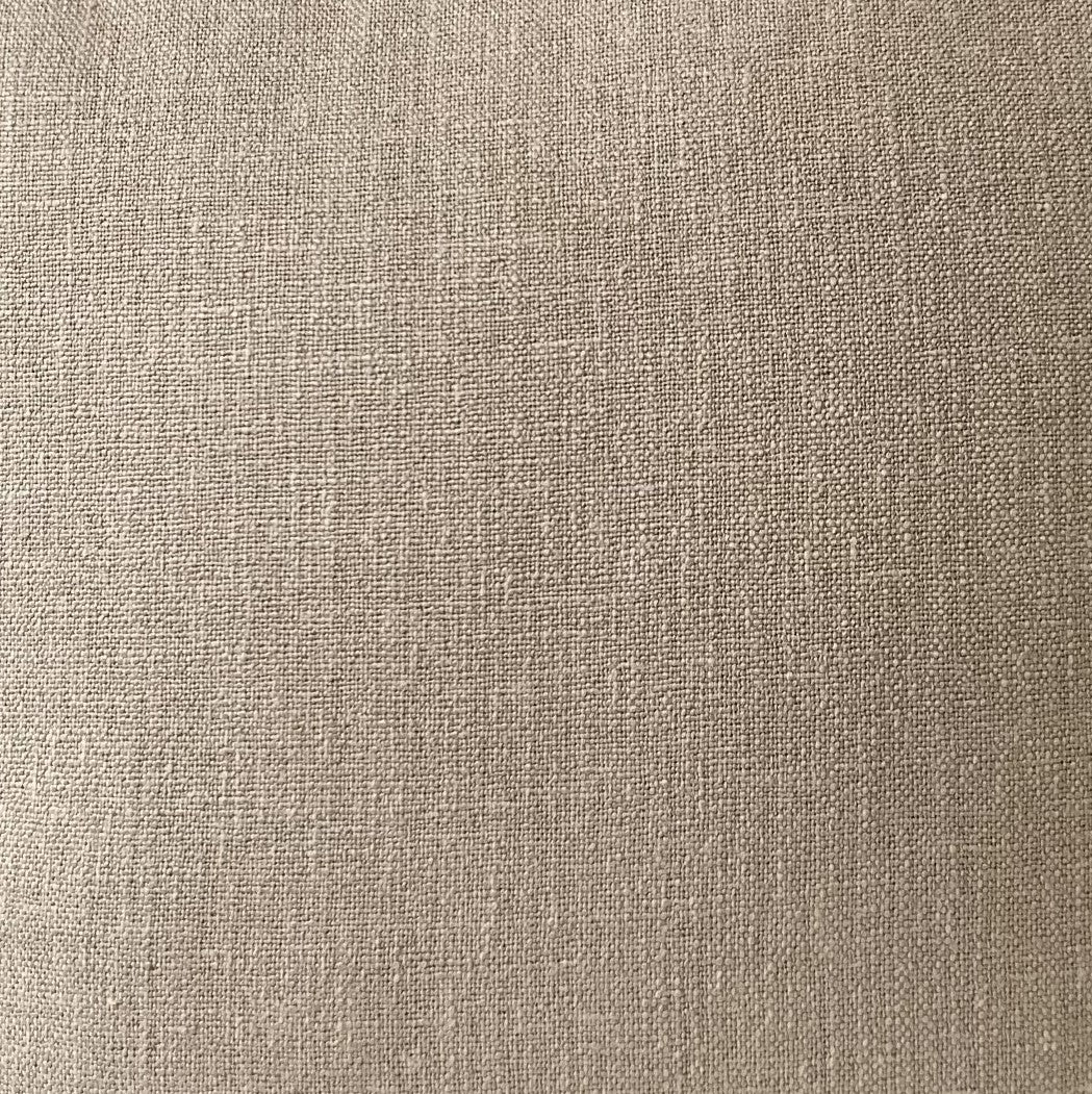 just cushions linen look cushion fabric sample luxurious and hardwearing linen look fabric beige brown handmade in the uk