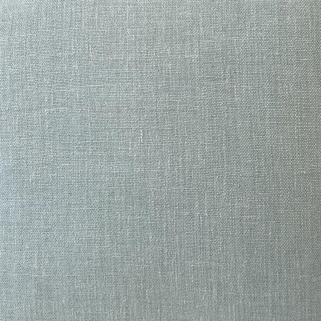 just cushions linen look cushion fabric sample luxurious and hardwearing linen look fabric pale green blue handmade in the uk