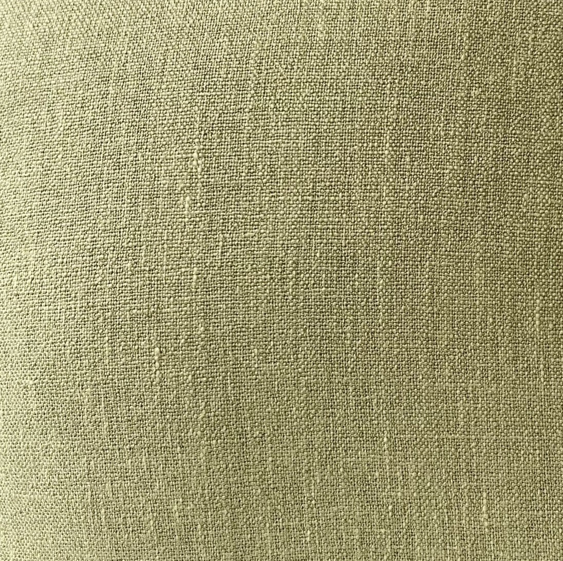 just cushions linen look cushion fabric sample luxurious and hardwearing linen look fabric pale green handmade in the uk